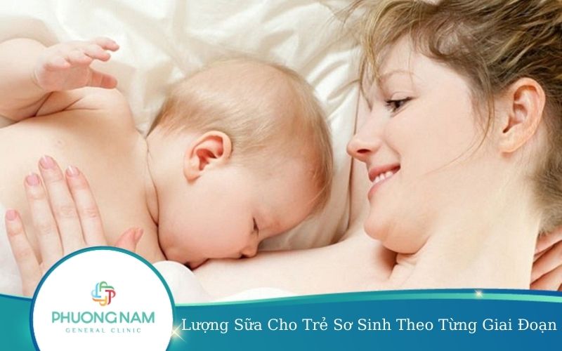Lượng Sữa Cho Trẻ Sơ Sinh Theo Từng Giai Đoạn Cụ Thể