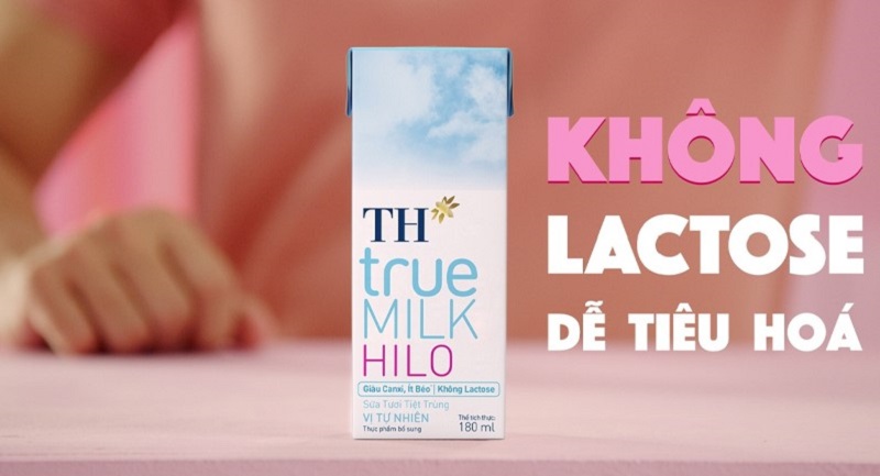 Sữa TH true Milk HILO không lactose dễ tiêu hóa