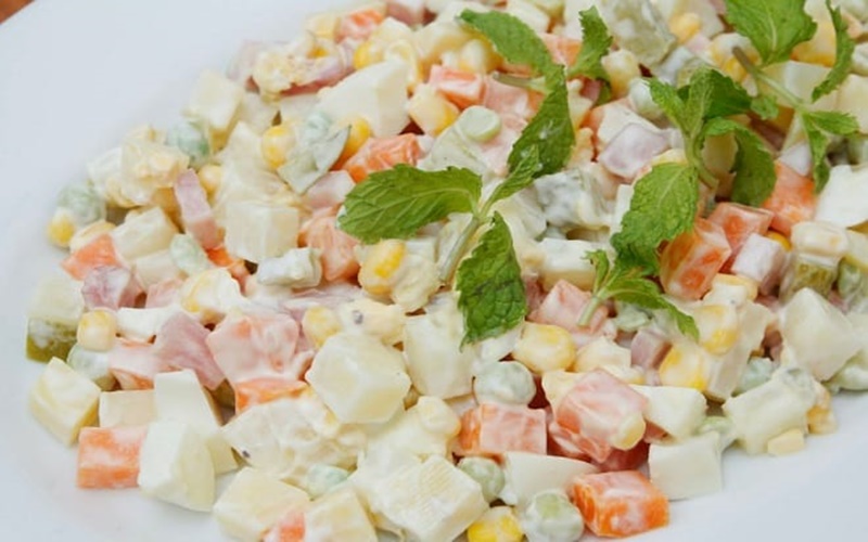 Cách làm nước sốt salad từ Mayonnaise