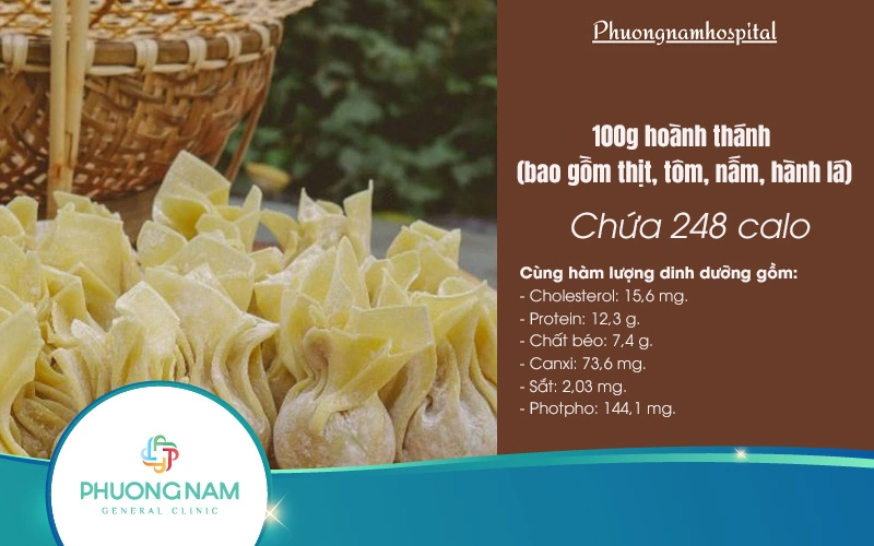 Hoành Thánh Bao Nhiêu Calo? Ăn Hoành Thánh Có Mập Không?