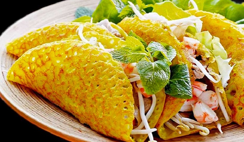 Thành phần dinh dưỡng của bánh xèo