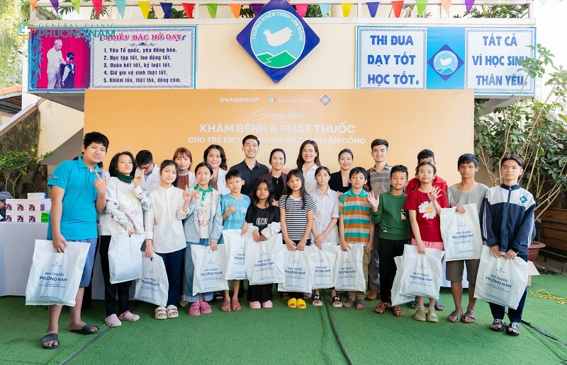Đa khoa Phương Nam và hành trình mang yêu thương đến các em học sinh Trường Khiếm thính Lâm Đồng