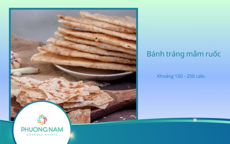 Giải đáp: Ăn bánh tráng mắm ruốc bao nhiêu calo để giữ dáng