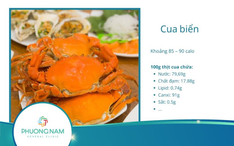 Cua Biển Bao Nhiêu Calo? Mẹo Ăn Cua Biển Tốt Cho Sức Khỏe