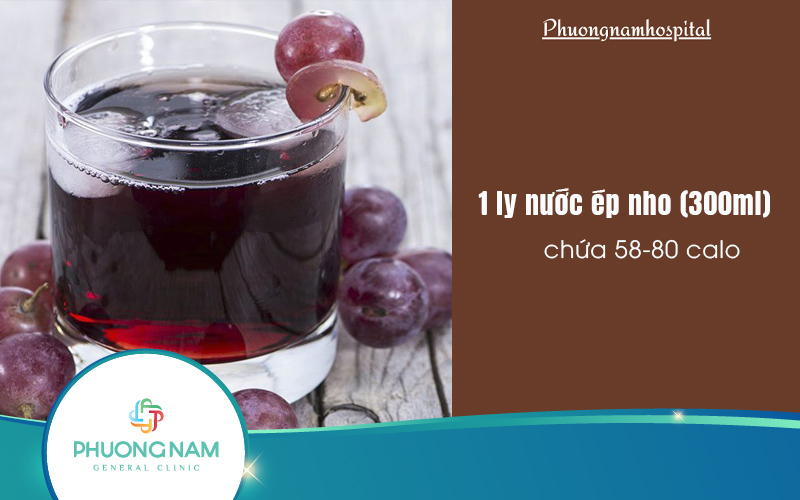 Nước Ép Nho Bao Nhiêu Calo – Lợi Ích Và Tác Hại Với Sức Khỏe