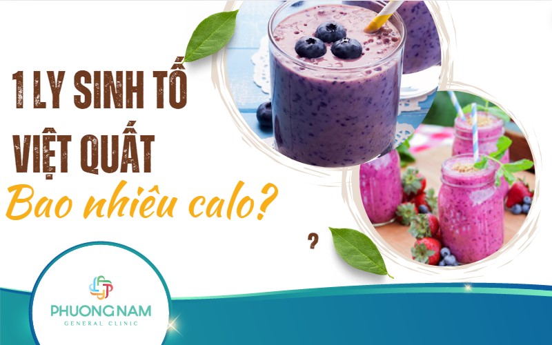 Sinh tố việt quất bao nhiêu calo? Mẹo sử dụng sinh tố việt quất