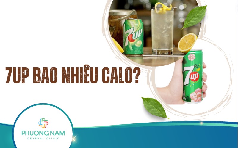 7up bao nhiêu calo? Uống 7up có béo không?