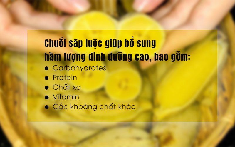 chuối sáp luộc bao nhiêu calo 2