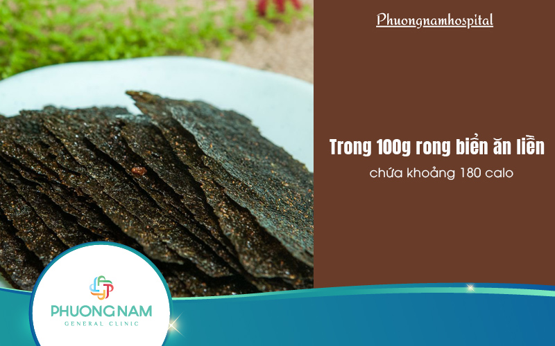 Rong biển ăn liền bao nhiêu calo? Cách ăn rong biển ít calo