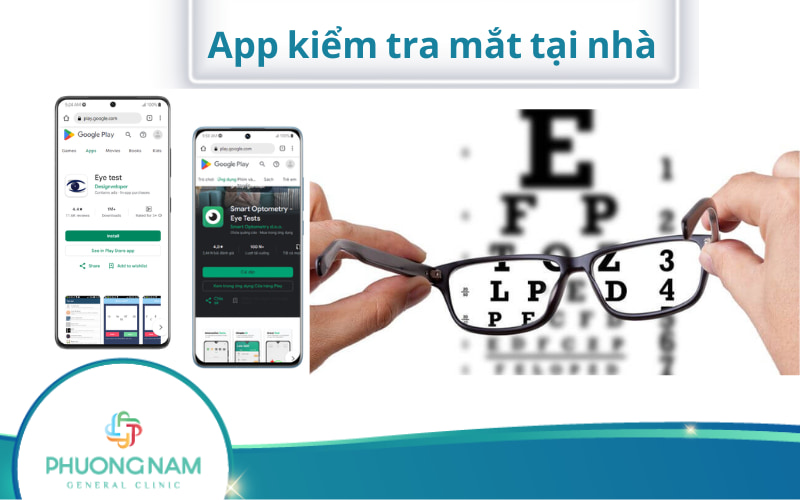 05 App kiểm tra mắt tại nhà cho kết quả chính xác cao