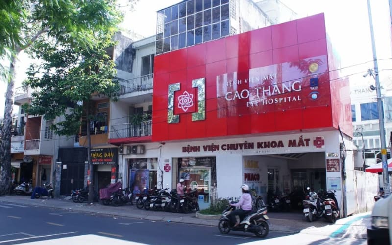 Bệnh viện Mắt Cao Thắng là cơ sở khám, điều trị các bệnh về mắt tại Thành phố Hồ Chí Minh