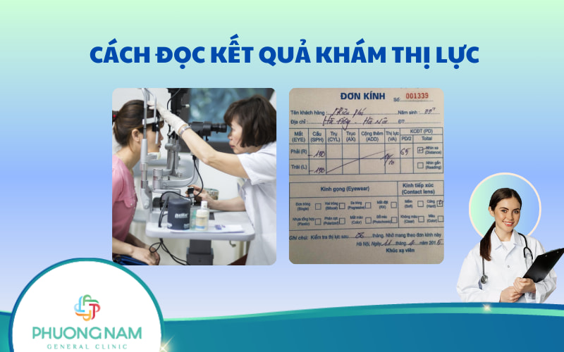 Cách đọc kết quả khám thị lực – Để chọn kính phù hợp và bảo vệ đôi mắt