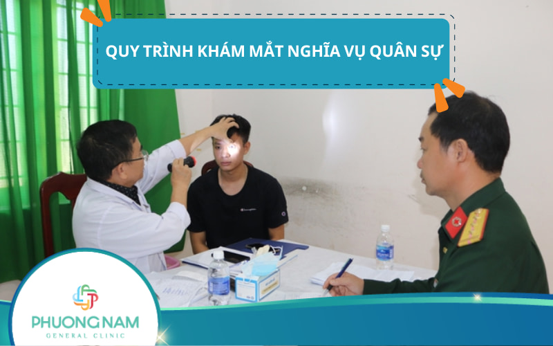 Khám mắt nghĩa vụ quân sự: Quy trình và tiêu chuẩn phân loại các bệnh về mắt