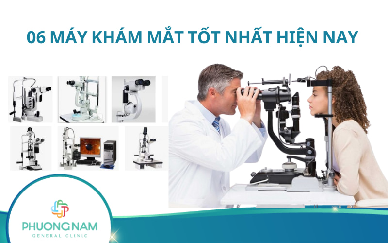 06 Máy khám mắt, máy sinh hiển vi khám mắt hiện đại nhất