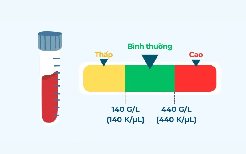 Ý nghĩa chỉ số xét nghiệm PLT 