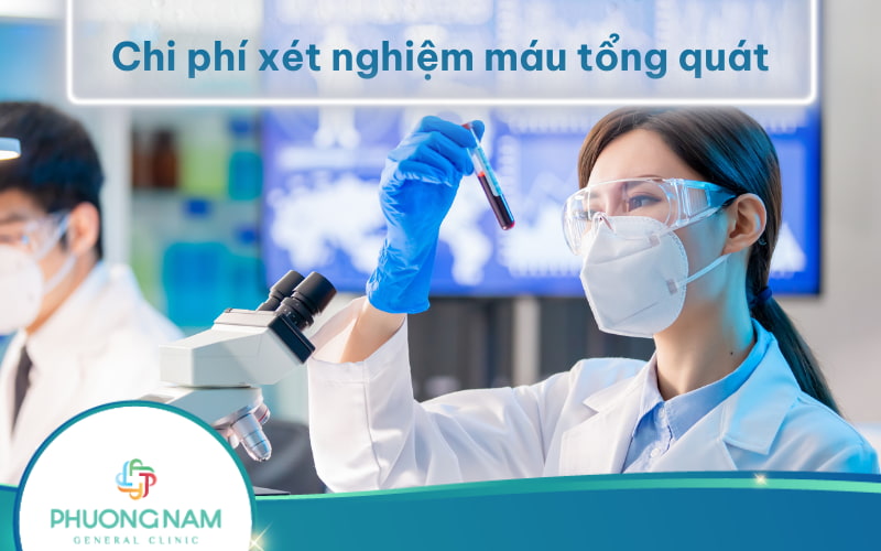 Chi phí xét nghiệm máu tổng quát giá bao nhiêu?
