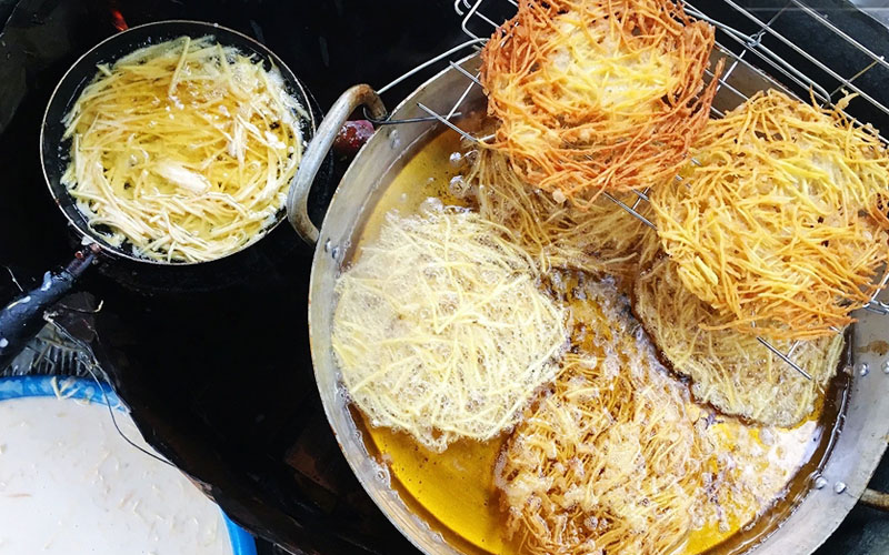 Nếu mọi người ăn bánh khoai lang chiên vừa phải sẽ không gây béo