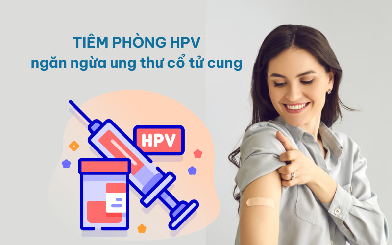 Tiêm phòng HPV là cách hiệu quả nhất để ngăn ngừa nhiễm virus HPV và giảm nguy cơ mắc ung thư cổ tử cung. 