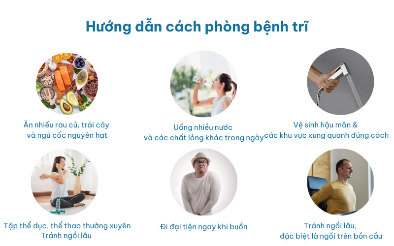 Bệnh trĩ hoàn toàn có thể phòng ngừa bằng cách thay đổi lối sống và chế độ ăn uống. 