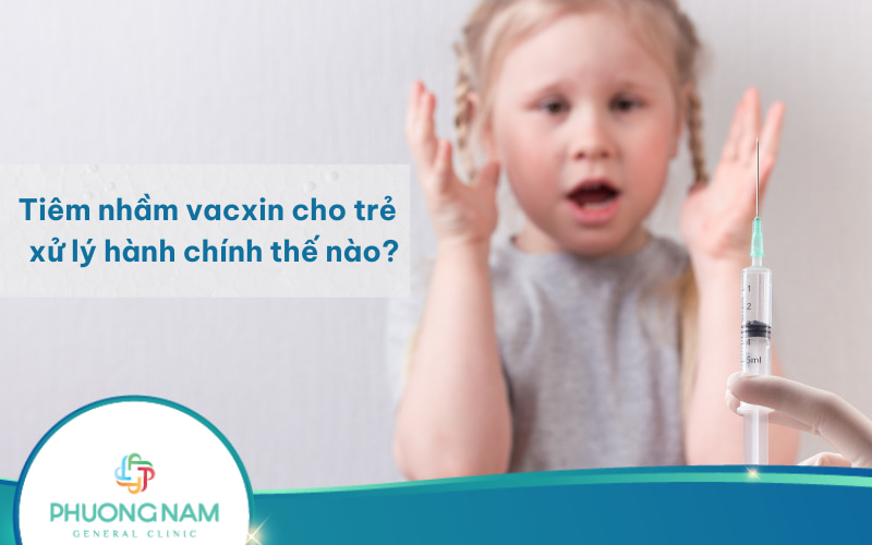 Tiêm nhầm vacxin cho trẻ em bị xử lý hành chính thế nào?