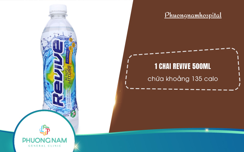 1 chai Revive bao nhiêu calo? Thức uống bổ sung năng lượng cho cơ thể
