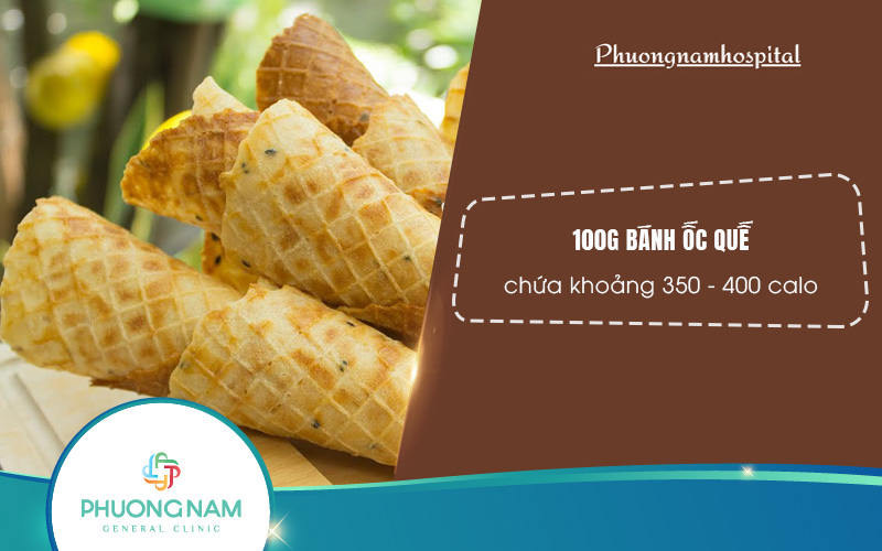 Bánh ốc quế bao nhiêu calo? Ăn bánh ốc quế có béo không?