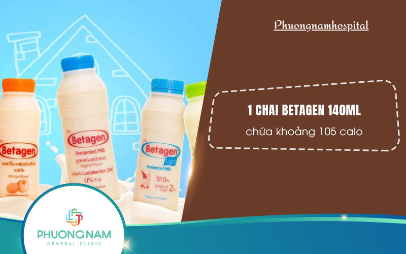Betagen bao nhiêu calo? Uống betagen có mập không?
