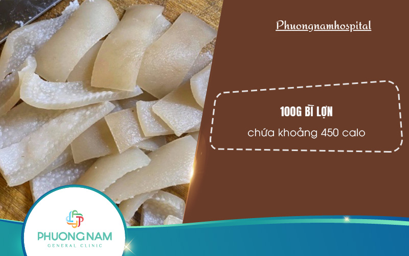Bì lợn bao nhiêu calo? Ăn bì lợn có béo không?