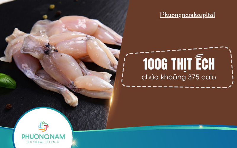 Thịt ếch bao nhiêu calo? Nguồn protein ngon, bổ, ít calo