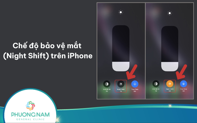 Cách bật chế độ bảo vệ mắt (Night Shift) trên iPhone