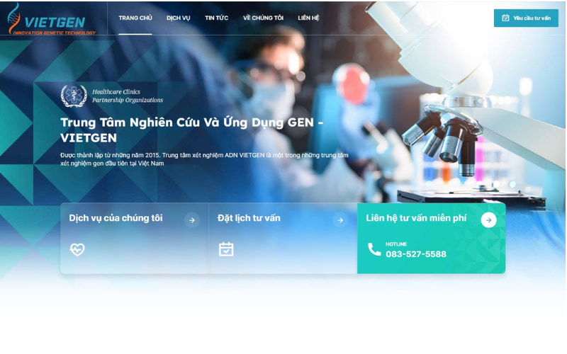 Trung tâm nghiên cứu và ứng dụng GEN Công Nghệ Cao - VIETGEN