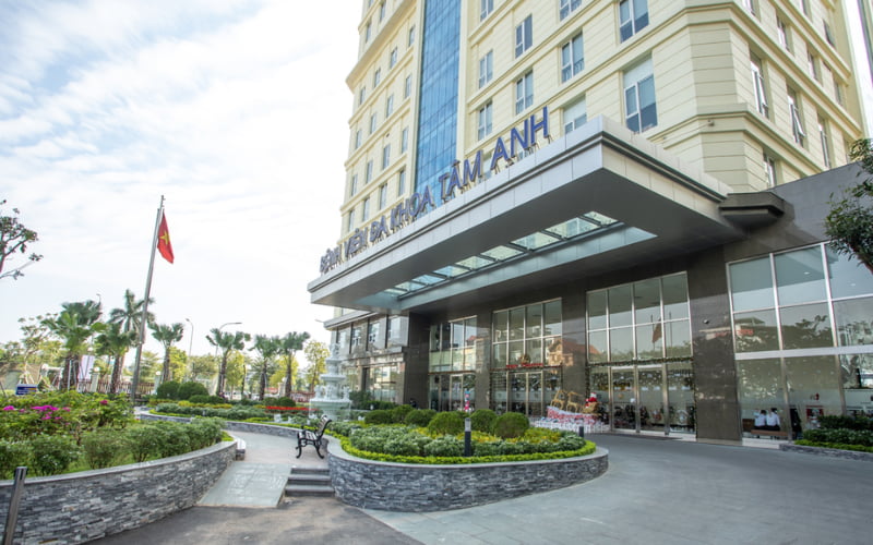 Bệnh viện Đa khoa Tâm Anh có cơ sở vật chất khang trang, thiết bị y tế hiện đại. 