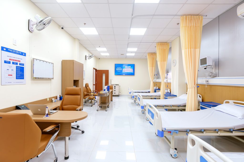 Không gian khám chữa bệnh tại Trung tâm Y khoa Phương Nam