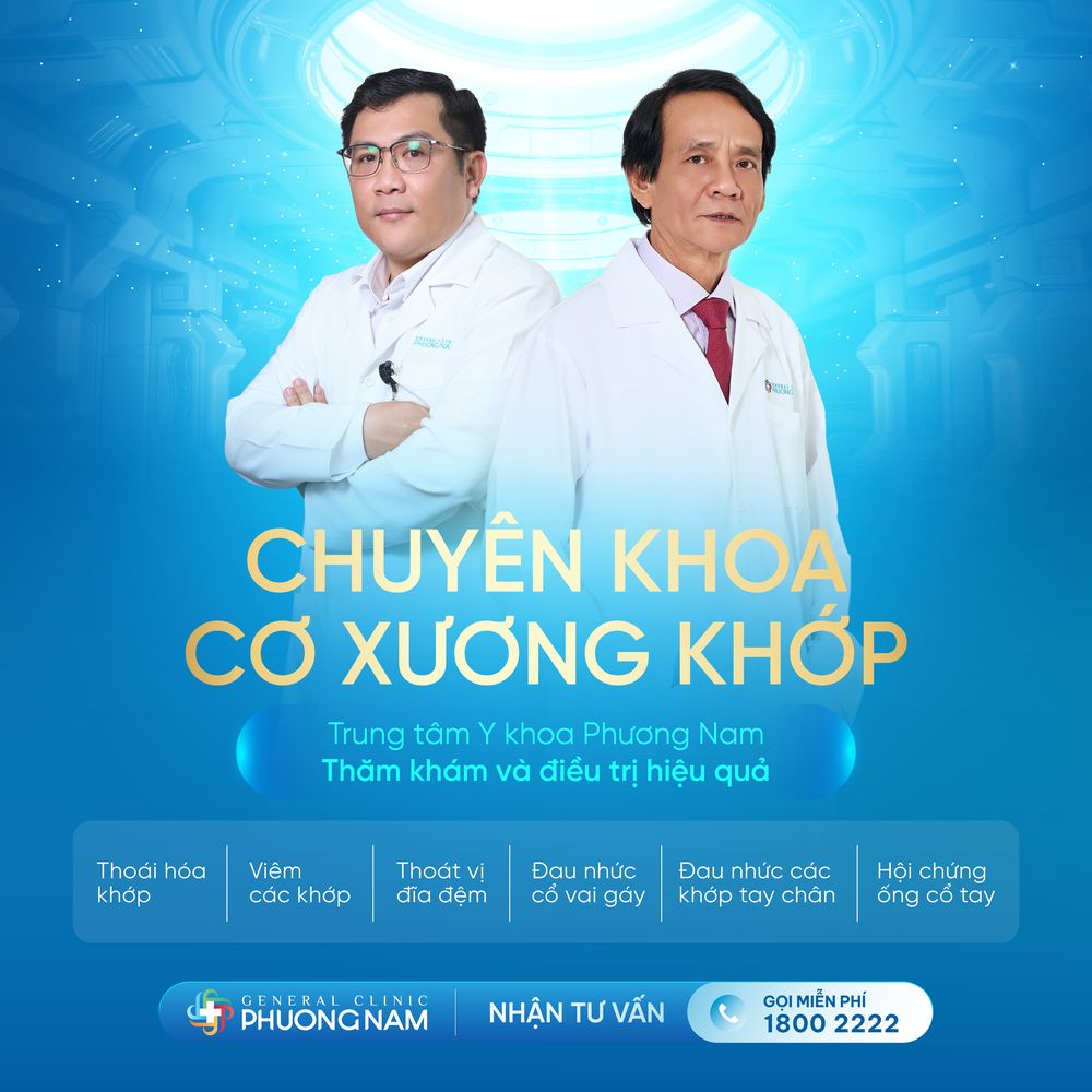 Chuyên khoa cơ xương khớp – Trung Tâm Y Khoa Phương Nam