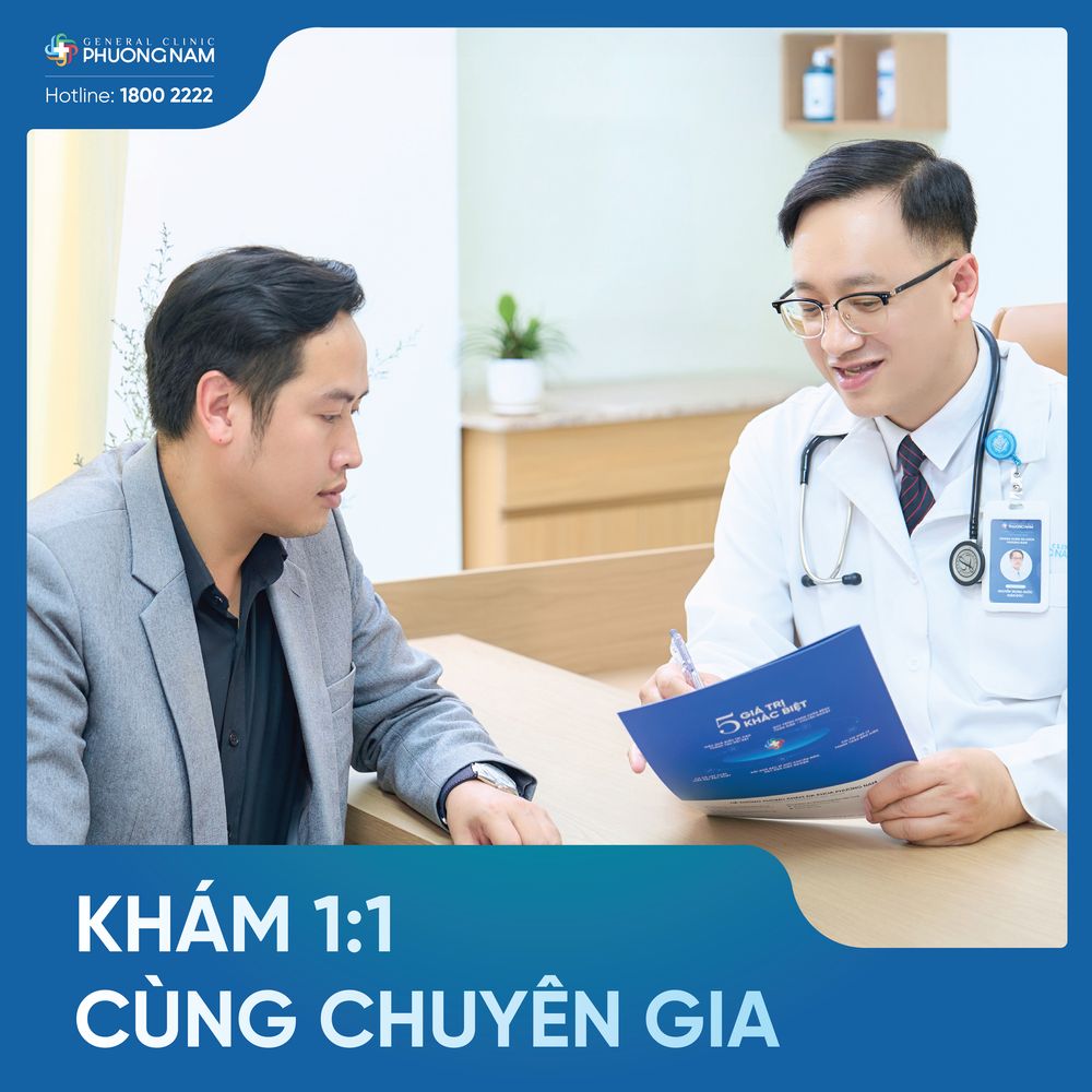 Khám 1:1 cùng bác sĩ cơ xương khớp tại Trung Tâm Y Khoa Phương Nam