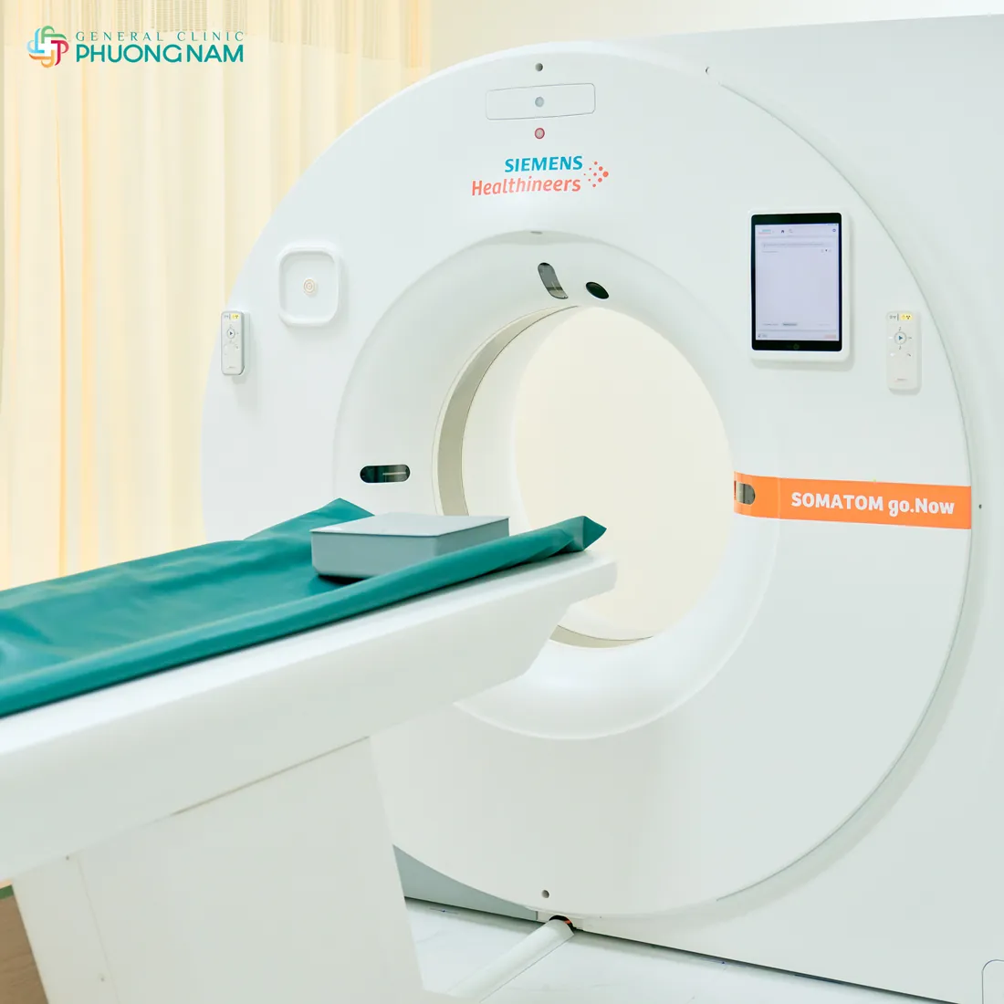Chụp CT Siemens SOMATOM go.Now tại Trung Tâm Y Khoa Phương Nam