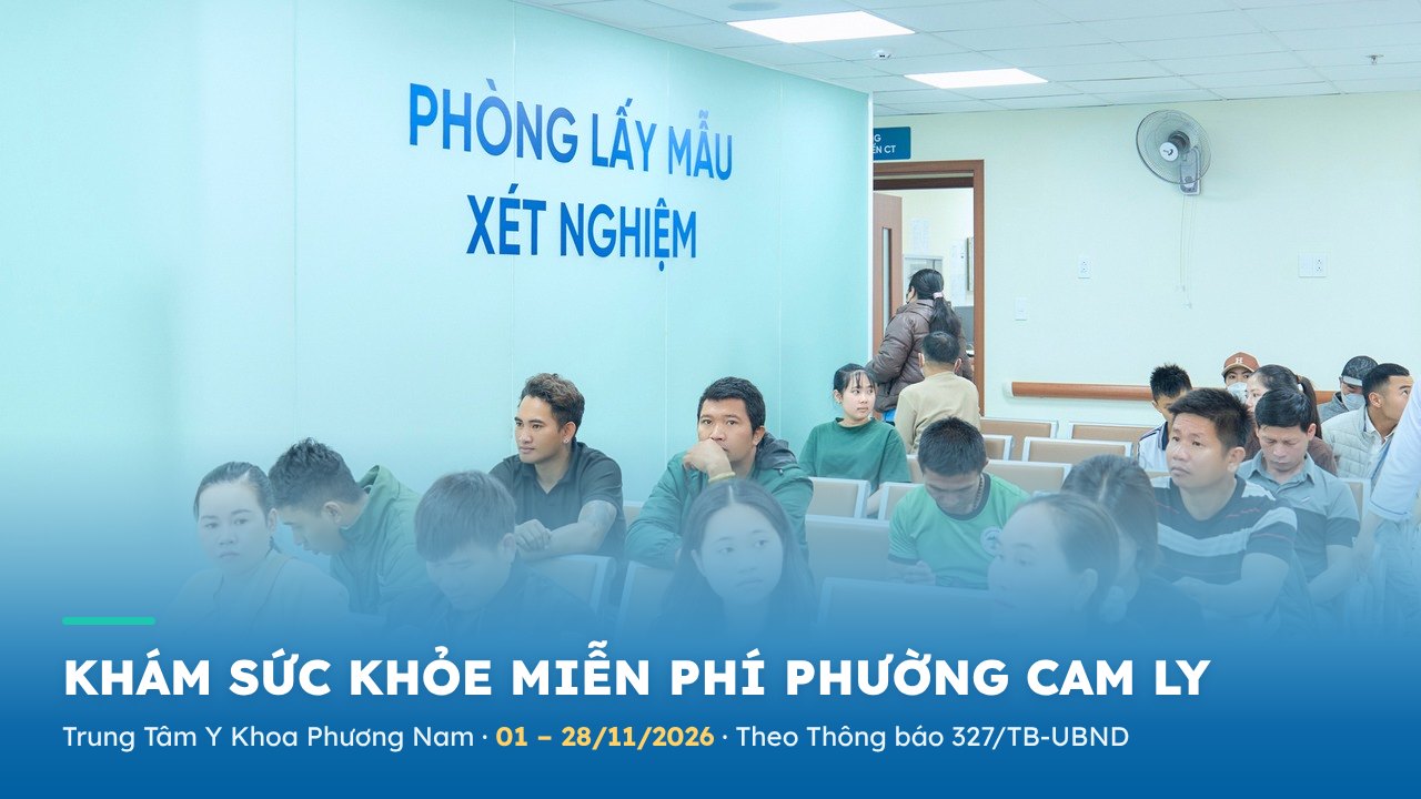 Khám sức khỏe miễn phí cho người dân phường Cam Ly – Đà Lạt từ 01/11/2026