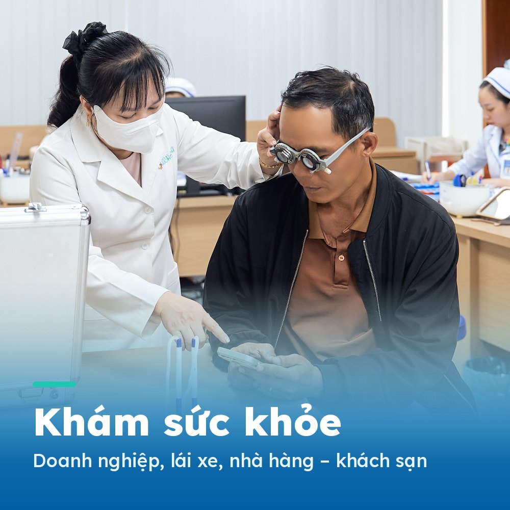 Khám sức khỏe doanh nghiệp, lái xe, nhà hàng, khách sạn, vệ sinh an toàn thực phẩm